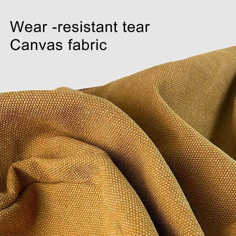 Tent Security Nails Bag Ground Nails Tote Bag Floor Nail Canvas Bag Canvas Stake Storage Bag Hammer Organizer Tent Pegs Case For