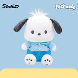 Sanrio Pochacco Hello Kitty Kuromi Stuffed Toys Cute Plush Ring Toys Kawaii Baby Birthday New Year Gift Children Dolls For Girl