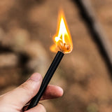 4 Sets Wick Cord Outdoor Rope Aluminum Alloy Survival Fire Starter Camping Ropes