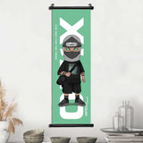 Akatsuki Hot Japanese Anime Poster Scroll Canvas Wall Hanging Painting Home Decor Itachi  Art Room Decoration Kid Gift Didara