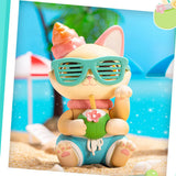 Anime New Cassy Cat Drinks Series Mystery Box Anime Original Figure Collection Model Desktop Ornaments Doll Toys