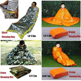 Outdoor Portable Emergency Survival Sleeping Bag Thermal Keep Warm Waterproof Blanket Camping Hiking Sun Protection