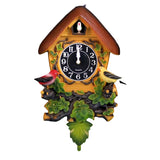 Cuckoo Clock Control Alarm for Kids Room European Style Electronic Silent Wall Clock Cuccu Watch  Living Room Home Decor