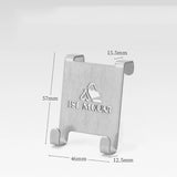 Hang Gas Canister Hook Camping Tables Hook Stainless Steel Stove Tank Hanger Hook Outdoor Camping Table Gas Stove Tank Organizer