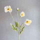 4 Head Artificial Flowers Bouquet Poppy Fake Flowers For Home Decor Garden Party Wedding Decoration Diy Accessories