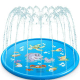 100/170cm Children Play Inflatable Water Sprinkler Pad Beach Spray Mat Outdoor Game Toy Lawn Swimming Pool Mat Kids Toys