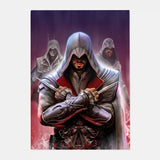 A-Assassins C-Creeds Poster HD art sticky wall waterproof home living room bar decoration