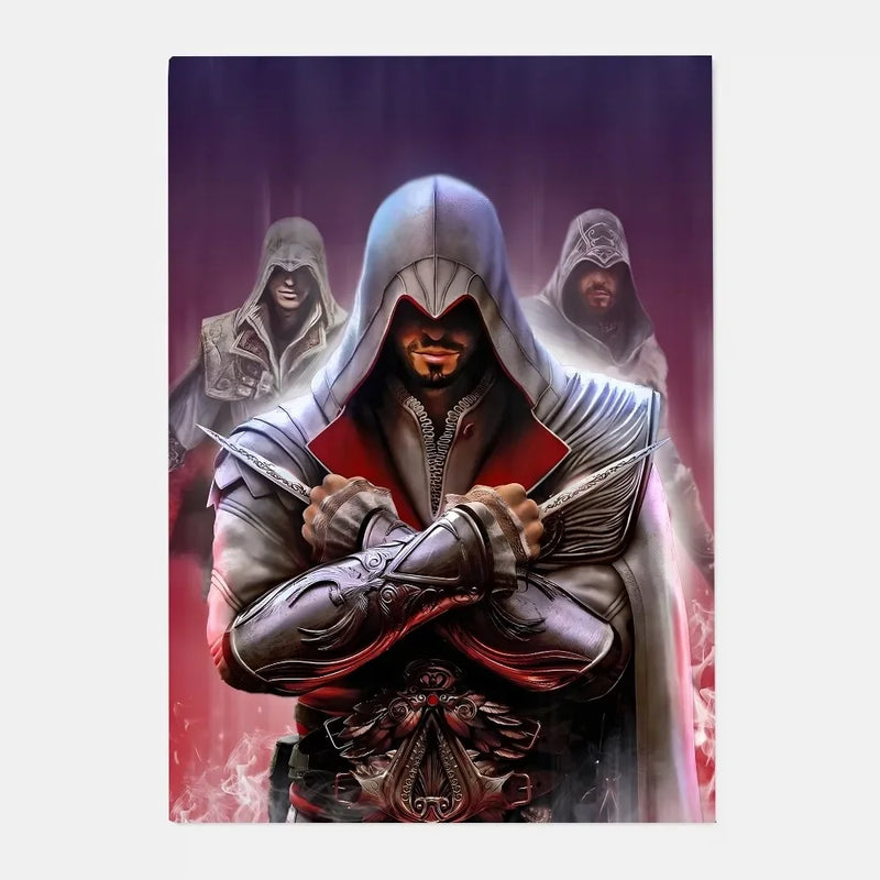 A-Assassins C-Creeds Poster HD art sticky wall waterproof home living room bar decoration