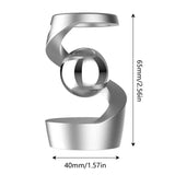 Gravity Defying Kinetic Fidget Spinners Office Desk Toy Desktop Stress Relief Toy Alloy Decompression Hypnosis Rotating Gyro