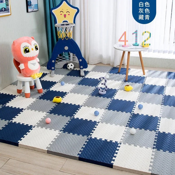 12pcs Foam Baby Play Mat Puzzle Mat Kids Interlocking Exercise Tiles Rugs Floor Tiles