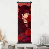 Akatsuki Hot Japanese Anime Poster Scroll Canvas Wall Hanging Painting Home Decor Itachi  Art Room Decoration Kid Gift Didara