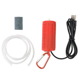 Anti-slip Aquarium Fish Tank Oxygen Air Pump Fish Tank Accessories Aquatic Terrarium Filter Mute Energy Saving Supplies Mini USB