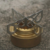 Camping Bulin Bronze Alcohol Burner Ultralight Solid Spirit Stove