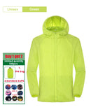 Camping Windbreak Men Women Hiking Jacket Waterproof Sun Protection Windbreaker Fishing Jackets Quick Dry Skin With Pocket