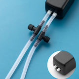 Mini Aquarium Air Pump Kit Oxygen Pump with Air Stone,Silent High Energy Efficient,USB Aquarium Filter, Fishing Tank Accessories