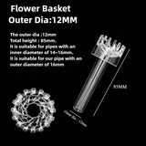 Transparent Aquarium Skimmer Acrylic Lily Pipe Spin Surface Inflow Outflow Water Plant Tank Filter Cleaning FishTank Accessories
