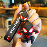 Disney Marvel Spider-Man Keychain Cartoon Comics Avengers Series Key Ring Pendant Ornaments Jewelry Gifts for Friends
