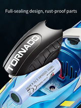 Rc Speed Boat Toys High Speed With LED Light Rechargeable Waterproof Outdoor Water 2 Hours Endurance Speedboat Kids Toys Gifts