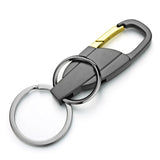 Personalized Lettering Keychain Men Key Chain Key Ring Waist Hanged Key Holder For Car Plate Number Logo Anti-lost Keyring K372B