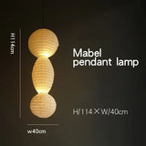 Noguchi pendant light Janpanese Akari Rice pendant Lamp for Bedroom Living Room hotel Stairs loft Rice Paper Suspend Chandelier