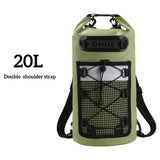 Swimming PVC Pack Dry Bag Backpack for Women Men 10L 20L Waterproof Shoulder Kayak Trekking Drifting Rafting Surfing Boating Bag