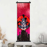 Akatsuki Hot Japanese Anime Poster Scroll Canvas Wall Hanging Painting Home Decor Itachi  Art Room Decoration Kid Gift Didara