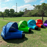 New lazy inflatable sofa mattress, outdoor beach inflatable lazy sofa portable
