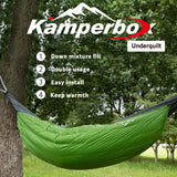 Kamperbox Underquilt Sleeping Bag Down Blanket Hybrid Sleeping Bag Camping Quilt Sleeping Bag