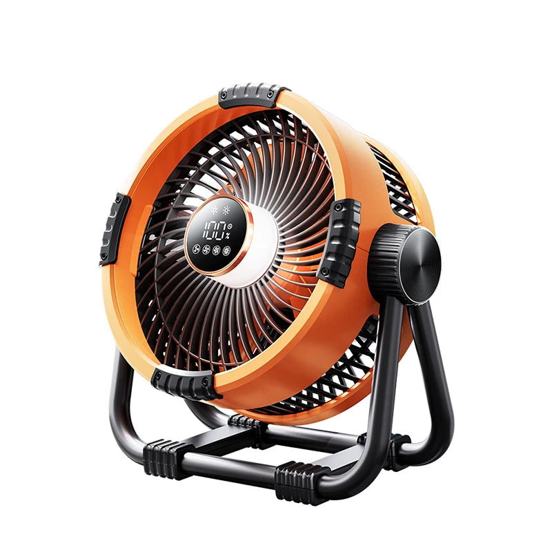 Portable 6 in 1 Outdoor Camping Fan 20000mAh Rechargeable Wireless Tent Ceiling Fan 4 Speed Adjustment LED Lighting Power Bank