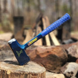 Special Edition Fireside Friend - Leather 14" Wood Splitting Maul with Forged Steel Construction & Genuine Leather Grip