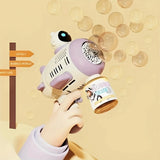 12 Holes Spaceman Bubble Gun Electric Bubbles Machine Guns Fully Automatic Space Soap Bubble Summer Outdoor Weeding Toys for Kid