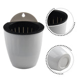 Wall-mounted Flowerpot Automatic Water Absorption Lazy Flower Pot Plastic Creative Plant Potted Green Pineapple Plant Basket