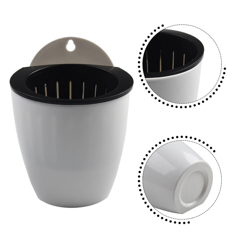 Wall-mounted Flowerpot Automatic Water Absorption Lazy Flower Pot Plastic Creative Plant Potted Green Pineapple Plant Basket