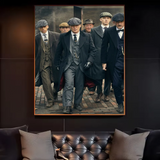 Movie P-Peaky B-Blinders Poster HD art sticky wall waterproof home living room bedroom bar aesthetic decoration