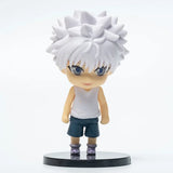 Random 1Pc 10cm Hunter x Hunter Action Figure Toys PVC Cartoon Jay Flix Hisoka Kurapika Model Animation Doll Toys Kid Gift