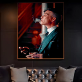 Movie P-Peaky B-Blinders Poster HD art sticky wall waterproof home living room bedroom bar aesthetic decoration