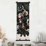 Akatsuki Hot Japanese Anime Poster Scroll Canvas Wall Hanging Painting Home Decor Itachi  Art Room Decoration Kid Gift Didara