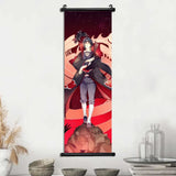 Akatsuki Hot Japanese Anime Poster Scroll Canvas Wall Hanging Painting Home Decor Itachi  Art Room Decoration Kid Gift Didara