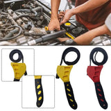 6inch Belt Wrench Oil Filter Puller Strap Spanner Chain Wrench Strap Opener, Adjustable   Disassembly Tool