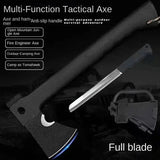 2024 New Discounted multifunctional camping tactics, outdoor jungle cutting, logging, firefighting, camping, vehicle mounted axe