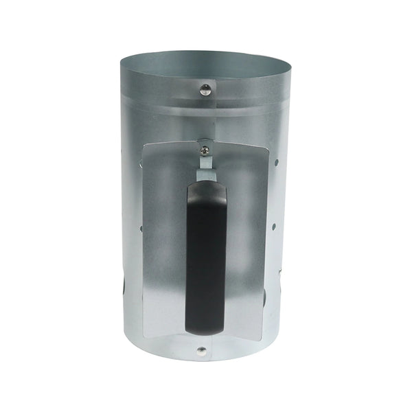 Fast Fire Chimney Starter Charcoal Bucket Easy to Use with Handle Practical Burner Bucket for Grill BBQ Outside Yard Cooking