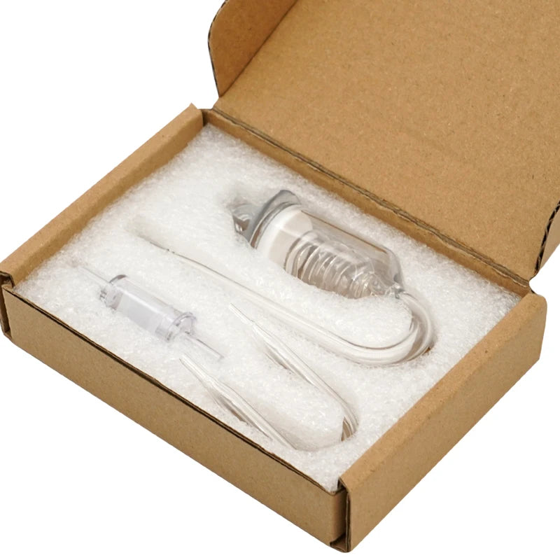 CO2 Diffuser Aquarium Glass Spiral Carbon Dioxide Atomizer Diffuser With Suction Cup Aquarium Planted Fish Tank Accessories