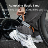 ROCKBROS Cycling Pants Leg Band Ankle Strap Adjustable Buckle High Elastic Safety Protection Leg Clip Band Cycling Trousers Band