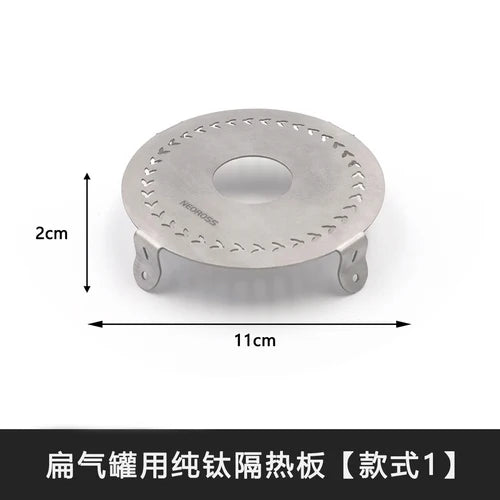 Camping Gear for BRS-3000T Super Light Pure Titanium Windproof Ring for SOTOST310 Spider Stove Adaptation Outdoor Equipment New