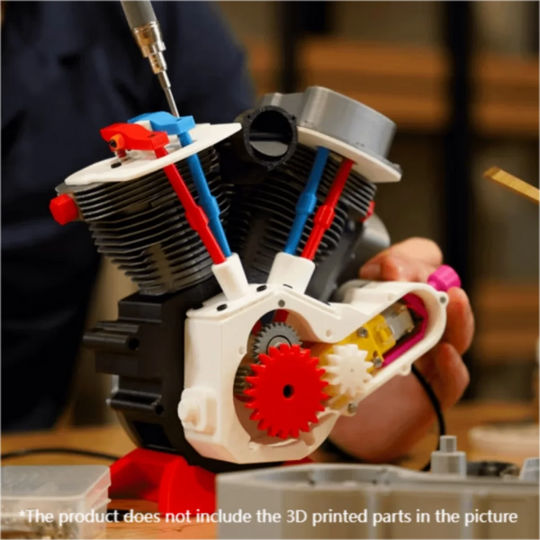 For Bambu Lab 3D Printing Engine Creative Model Components 3D Printing DIY Creative Gifts