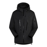 Spring Autumn Men's Windbreaker Fashion Outdoor Mountaineering Travel Windproof Waterproof Hooded Jacket Slim Fit Versatile Coat