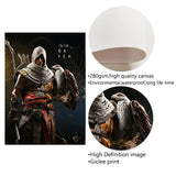 Assassin Origins Characters Posters and Prints Video Game Canvas Painting Wall Art Gaming Pictures Home Boys Living Room Decor