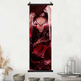 Akatsuki Hot Japanese Anime Poster Scroll Canvas Wall Hanging Painting Home Decor Itachi  Art Room Decoration Kid Gift Didara