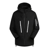 Spring Autumn Men's Windbreaker Fashion Outdoor Mountaineering Travel Windproof Waterproof Hooded Jacket Slim Fit Versatile Coat