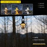 Soomloom Rechargeable LED Camping Lights Retro Waterproof Artichoke Lantern Camping Artichoke Lamp for Outdoor Hiking 1800-6500K
